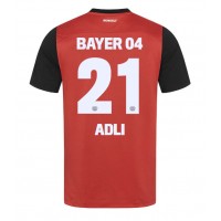 Moški Nogometni dresi Bayer Leverkusen Amine Adli #21 Domači 2024-25 Kratek Rokav